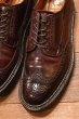 画像2: ALDEN オールデン3192 コードバン ウィングチップ アメリカ製(BURGUNDY,6 1/2-D)箱/袋つき 美中古 (2)