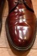 画像6: ALDEN オールデン990 コードバン プレーントゥ アメリカ製(BURGUNDY/8-D)箱/袋つき 中古 (6)