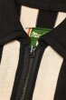画像4: (クリックポスト185円も可) 60-70s MacGregor マクレガー IHSA ハーフジップ レフリーシャツ 半袖(M)中古 ビンテージ  (4)