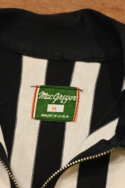 画像3: (クリックポスト185円も可) 60-70s MacGregor マクレガー IHSA ハーフジップ レフリーシャツ 半袖(M)中古 ビンテージ 