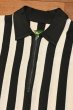 画像3: (クリックポスト185円も可) 60-70s MacGregor マクレガー IHSA ハーフジップ レフリーシャツ 半袖(M)中古 ビンテージ  (3)