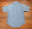 画像9: (クリックポスト185円も可) 状態良好 50-60s SEARS シャンブレーシャツ 半袖 中古 ビンテージ  (9)