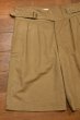 画像4: 60s BRITISH ARMY イギリス軍 ドリル グルカショーツ(Beige/Size:No.6/Ｗ35-36)中古 ビンテージ (4)