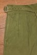 画像3: (クリックポスト185円も可)50s BRITISH ARMY イギリス軍 ドリル グルカショーツ(KHAKI/W〜31.5)中古 ビンテージ (3)