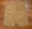 画像5: 60s BRITISH ARMY イギリス軍 ドリル グルカショーツ(Beige/Size:No.6/Ｗ35-36)中古 ビンテージ (5)
