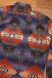 画像8: 【クリックポスト185円も可】90s ポロラルフローレン CHAMBERS ネイティブ柄 シャツ ネイティブパターン(Navy/S)中古 (8)