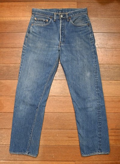 画像1: 70s Levi's リーバイス501 66シングル 66前期  (表記W33 L32 実寸W31 L30)ビンテージデニム 