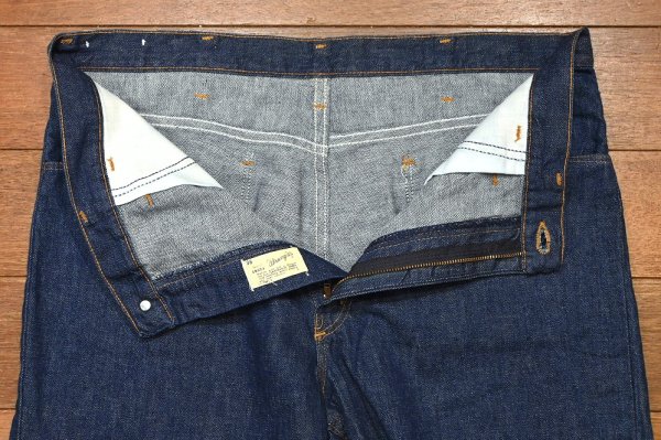 画像6: 【クリックポスト185円も可】70s Deadstock WRANGLER ラングラー 1W654PW カットオフデニム ショーツ アメリカ製(36)ライトオンス デッドストック (6)