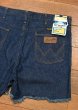 画像8: HOLD.【クリックポスト185円も可】70s Deadstock WRANGLER ラングラー 1W654PW カットオフデニム ショーツ アメリカ製(36)ライトオンス デッドストック (8)
