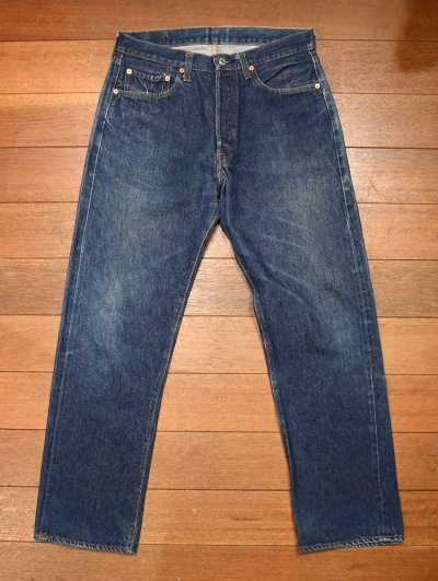 画像1: ’79 Levi's リーバイス501 66後期  (表記W34 L33 実寸W32 L29.5)裾上げなし 赤耳 ビンテージデニム 
