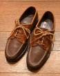 画像1: 未使用品 EASTLAND モカシンシューズ アメリカ製 コンビ(Brown/US9.5) 箱なし (1)