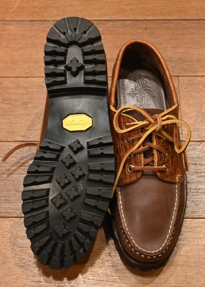 画像3: 未使用品 EASTLAND モカシンシューズ アメリカ製 コンビ(Brown/US9.5) 箱なし