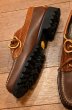 画像8: 未使用品 EASTLAND モカシンシューズ アメリカ製 コンビ(Brown/US9.5) 箱なし (8)