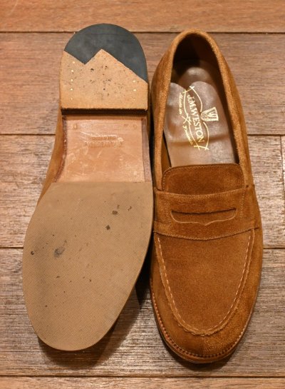 画像3: J.M WESTON Signature Loafer 180 ウェストン シグニチャーローファー スウェード(Midiun Brown,6 1/2-D) 中古