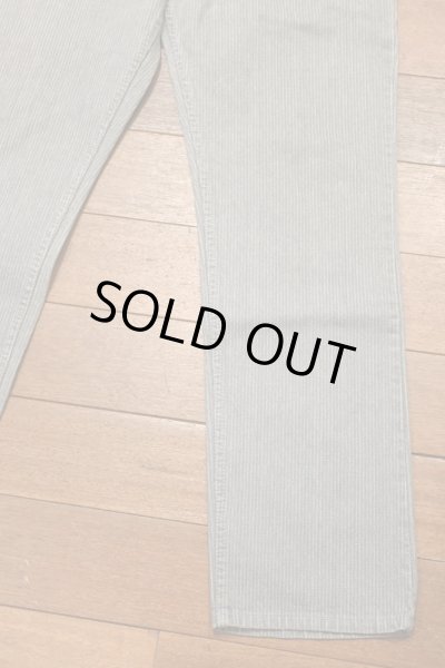 画像4: 86年製 Levi's 509-2730 グレーストライプ デニム アメリカ製(表記W36L32 実寸W35L31.5) リーバイス509 ビンテージデニム  (4)