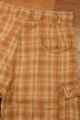 画像11: 90s RRL RALPHLAUREN ダブルアールエル ラルフローレン コットン チェック カーゴショーツ ショートパンツ アメリカ製(BROWN/32)ビンテージ中古  (11)