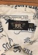 画像7: (クリックポスト185円も可)RRL RALPHLAUREN ダブルアールエル ラルフローレン ポプリン グラフィック ワークシャツ 総柄(S)中古 (7)