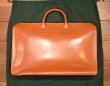 画像1: 未使用品 GLENROYAL グレンロイヤル ブライドルレザーブリーフケース スコットランド製(OXFORD TAN)LIGHT WEIGHT BRIEF CASE (1)
