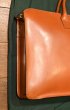 画像9: 未使用品 GLENROYAL グレンロイヤル ブライドルレザーブリーフケース スコットランド製(OXFORD TAN)LIGHT WEIGHT BRIEF CASE (9)