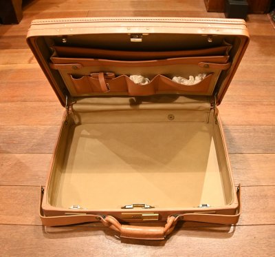 画像2: DEADSTOCK HARTMANN ハートマン レザー アタッシュケース(TAN)デッドストック