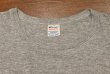 画像5: (クリックポスト185円も可) 80s Champion Tシャツ 無地 目無し アメリカ製 コットンポリ88/12 (杢グレー/M)ビンテージ トリコタグ (5)