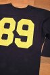 画像10: (クリックポスト185円も可) 80s Champion US NAVY フットボールTシャツ アメリカ製 コットン100 (NAVY/M)ビンテージ トリコタグ (10)