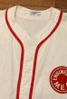 画像6: (クリックポスト185円も可)60s ALL STAR SPORTSWEAR ベースボールシャツ コットン(White×Red)ビンテージ (6)