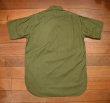 画像10: (クリックポスト185円も可)40s U.S NAVY N-3 POPLIN SHIRTS ポプリンシャツ 袖カット 半袖 (16) 中古 ビンテージ (10)