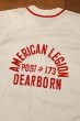 画像9: (クリックポスト185円も可)60s ALL STAR SPORTSWEAR ベースボールシャツ コットン(White×Red)ビンテージ (9)