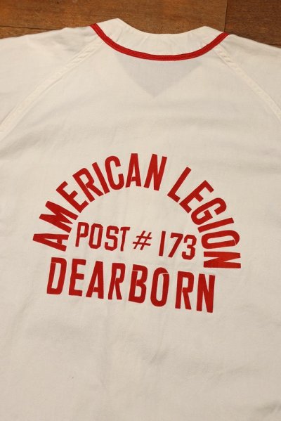 画像3: (クリックポスト185円も可)60s ALL STAR SPORTSWEAR ベースボールシャツ コットン(White×Red)ビンテージ