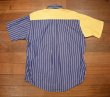 画像7: (クリックポスト185円も可) 80-90s Brooks Brothers ブルックスブラザーズ クレイジーパターン 半袖B.Dシャツ アメリカ製(L)ビンテージ (7)