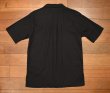 画像7: (クリックポスト185円も可)90s ポロラルフローレン CALDWELL 半袖オープンカラーシャツ(BLACK/S)香港製 ビンテージ (7)