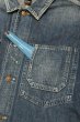 画像8: 00s RRL RALPHLAUREN ダブルアールエル ラルフローレン デニムカバーオールジャケット 日本製(M)ビンテージ  (8)
