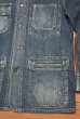 画像3: 00s RRL RALPHLAUREN ダブルアールエル ラルフローレン デニムカバーオールジャケット 日本製(M)ビンテージ  (3)