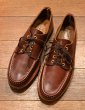 画像1: 試着程度 RUSSELL MOCCASIN ラッセルモカシン 1272 フィッシングオックスフォード クロムエクセル(Brown/9-E)箱入り (1)