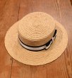 画像1: Surf&Tailor MOAT “LOS ANGELES” カンカン帽(〜57cm)中古 (1)