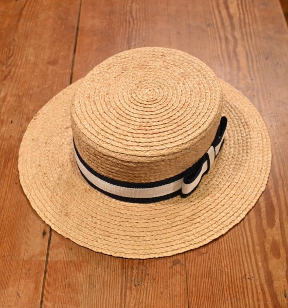 画像1: Surf&Tailor MOAT “LOS ANGELES” カンカン帽(〜57cm)中古 (1)