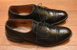 画像5: Allen Edmonds (アレンエドモンズ)  "STRAND"Cap-toe キャップトゥ セミブローグ(BLACK,9 1/2-D)アメリカ製 中古 (5)