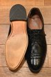 画像9: Allen Edmonds (アレンエドモンズ)  "STRAND"Cap-toe キャップトゥ セミブローグ(BLACK,9 1/2-D)アメリカ製 中古 (9)