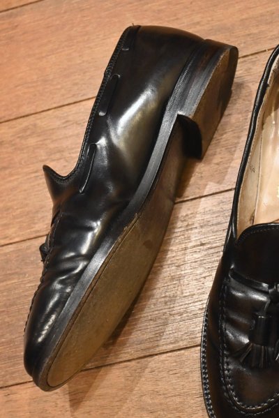 画像3: ALDEN オールデン664 コードバン タッセルローファー(BLACK/8-D)中古