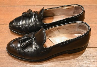 画像2: ALDEN オールデン664 コードバン タッセルローファー(BLACK/8-D)中古