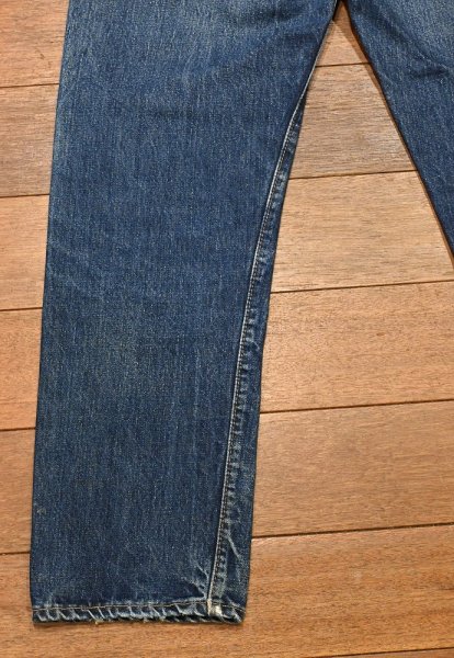 画像18: 60-70s Levi's 505 BIG-E ビッグE (表記W31 L28 実寸W30.5 L27) 希少短めレングス リーバイス505 ビンテージデニム  (18)