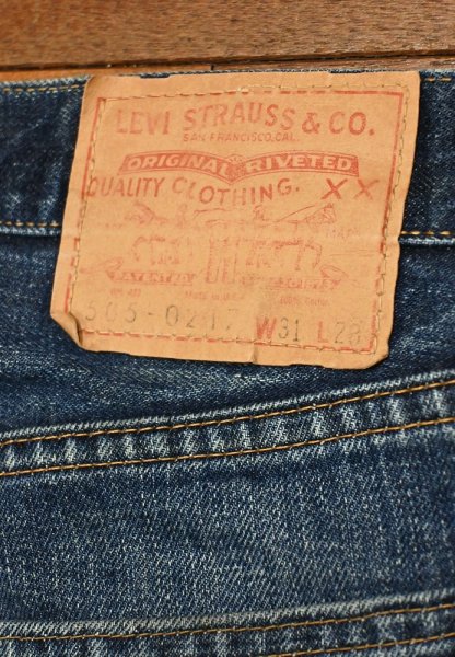 画像15: 60-70s Levi's 505 BIG-E ビッグE (表記W31 L28 実寸W30.5 L27) 希少短めレングス リーバイス505 ビンテージデニム  (15)