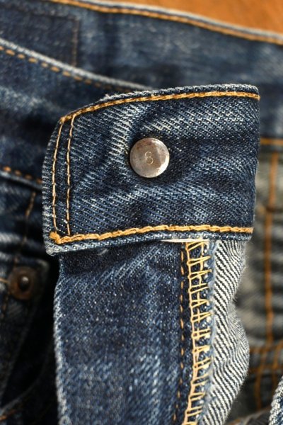 画像10: 60-70s Levi's 505 BIG-E ビッグE (表記W31 L28 実寸W30.5 L27) 希少短めレングス リーバイス505 ビンテージデニム  (10)
