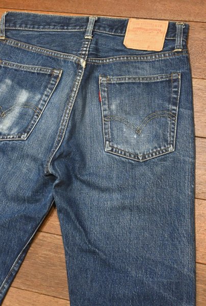 画像14: 60-70s Levi's 505 BIG-E ビッグE (表記W31 L28 実寸W30.5 L27) 希少短めレングス リーバイス505 ビンテージデニム  (14)