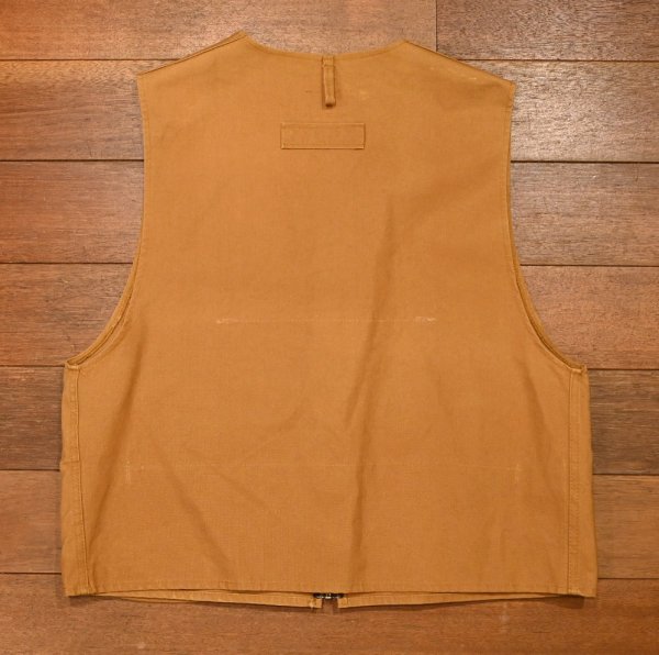 画像7: 90s LL BEAN キャンバスハンティングベスト アメリカ製(Beige/M)ビンテージ (7)