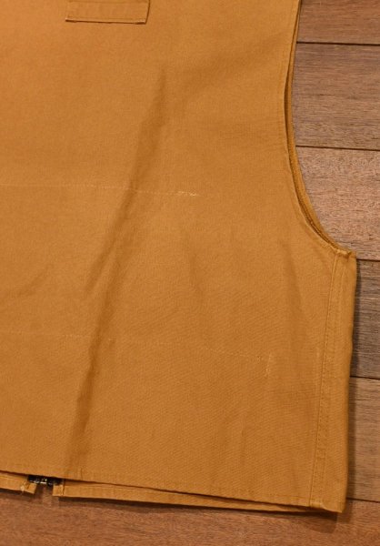 画像9: 90s LL BEAN キャンバスハンティングベスト アメリカ製(Beige/M)ビンテージ (9)