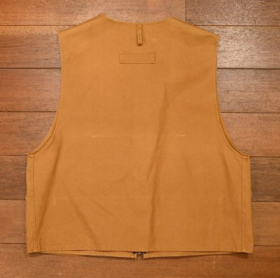 画像3: 90s LL BEAN キャンバスハンティングベスト アメリカ製(Beige/M)ビンテージ