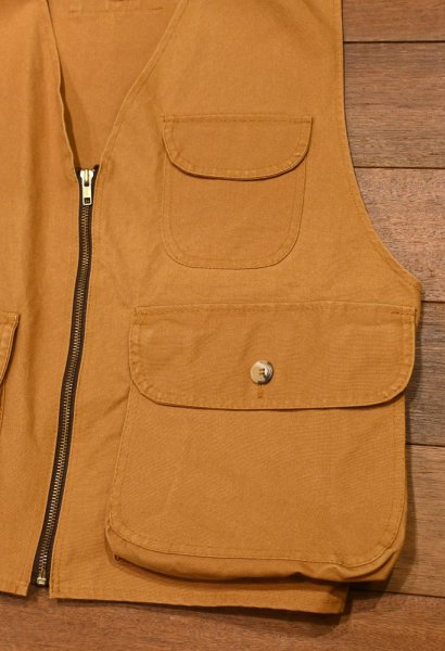 画像3: 90s LL BEAN キャンバスハンティングベスト アメリカ製(Beige/M)ビンテージ (3)