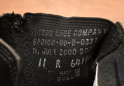 画像3: 2000 U.S NAVY サイドゴアブーツ MOLDER BOOTS ADDISON SHOE COMPANY(11-R)ミリタリーブーツ スチールトゥ